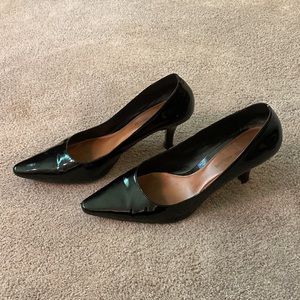 Antonio Melani Britt Black Patent Leather Pumps Size 9M w/ Box